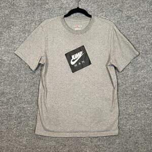 Jordan Shirt‎ Mens Small Gray Tshirt Jump Man Short Sleeve Crewneck Swoosh